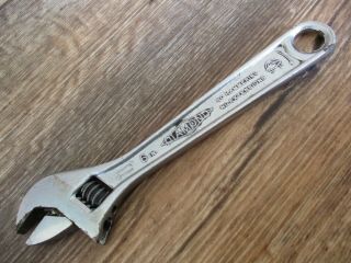 Vintage Diamond Tool And Horseshoe Co.  6 " Adjustable Wrench Made In Usa