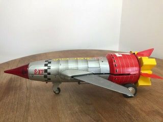 Solar X 7 S - X7 Space Ship Rocket Tin Toy Rare Vintage T.  N Nomura Japan 7