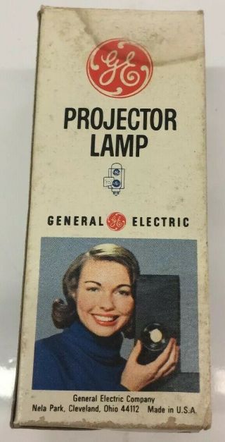 Ge Dfe Projector Lamp 30v 80 Watts One Lamp With Vintage Box