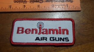Vintage Benjamin Air Guns Shot Guns Rifles Firearms Hunting Patch Bx 12 31