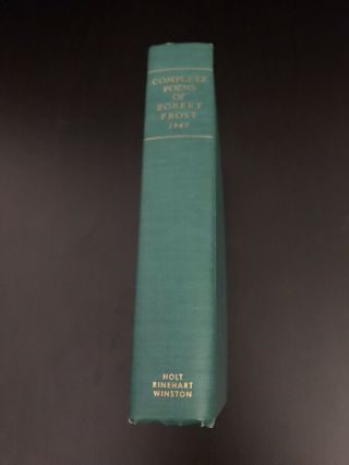 Rare Vintage Book The Complete Poems Of Robert Frost 1949 5