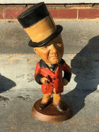 Vintage Wc Fields Chalkware Esco Statue 1971 Hollywood Actor Figure Large Heavy