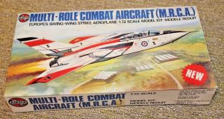Vintage Airfix Multi - Role Combat Aircraft M.  R.  C.  A.  1/72 Scale Model Kit 04019 - 6