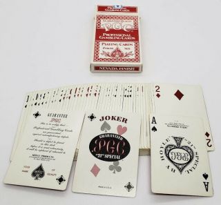 Vintage Single Deck Playing Cards Game Anthony 