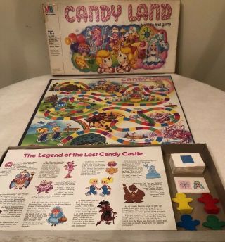 1984 Candy Land Board Game Milton Bradley Complete Vintage Candyland 4700