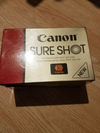 Vintage Sure Shot Camera Canon