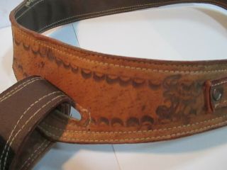 Vintage Leather Childs Western Cowboy Gun Holster Belt 3
