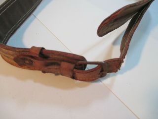 Vintage Leather Childs Western Cowboy Gun Holster Belt 5