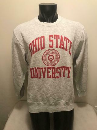 Vintage Ohio State University Buckeyes Champion Crewneck Sweatshirt Mens Xl