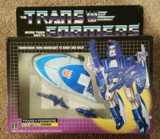 1986 Vintage Transformers G1 Decepticon: Scourge Mib