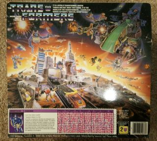 1986 Vintage Transformers G1 Decepticon: Scourge MIB 2