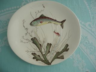 Vintage Retro Johnson Bros Fish Plate No.  5 Oval Platter