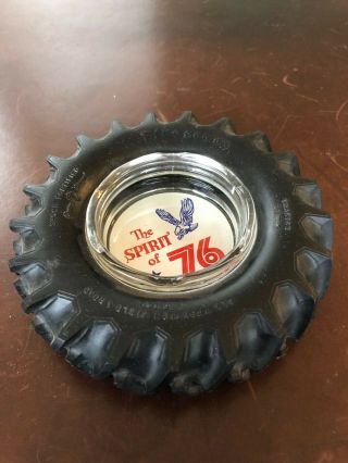Vintage The Spirit Of 76 Firestone Tractor Tire Collectable Ashtray
