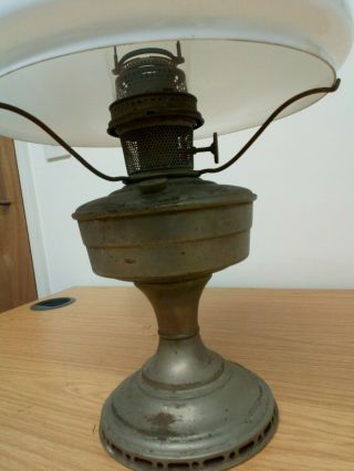 Vintage Tin Aladdin Table Oil Lamp 117 2