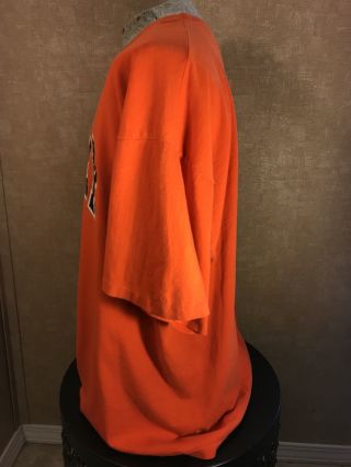 Vintage 90’s Auburn University Tigers Short Sleeve T - Shirt Men’s 2XL XXL Orange 5