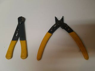 Vintage K.  Miller Tool Co.  Wire Strippers / Cutters pair together. 2