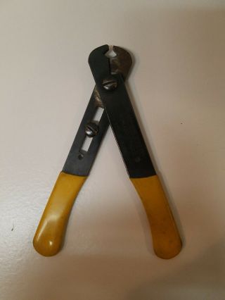 Vintage K.  Miller Tool Co.  Wire Strippers / Cutters pair together. 5