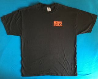 Vintage 1990 Kiss Hot In The Shade Tour Shirt Xl Simmons Stanley Winger