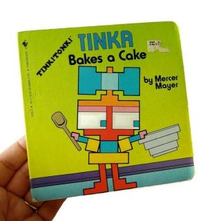 Tinka Bakes A Cake Tiny Tink Tonk Tales Mercer Mayer 1984 Tokyo York Vtg