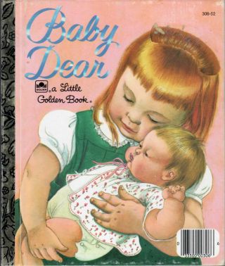 Baby Dear.  Vintage 1962 " F " Edition Little Golden Book