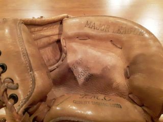 Vintage TMC 231 Baseball Glove MLB Catchers Mitt Professional Model 3