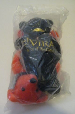 Vtg 1999 Elvira Mistress Of The Dark Set Plush Nwt Le 15,  000 Numbered