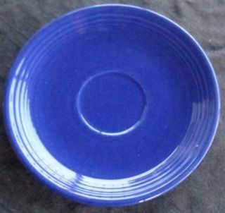 Vintage Fiesta Cobalt Blue Saucer - Cond Hlc Collectible Piece