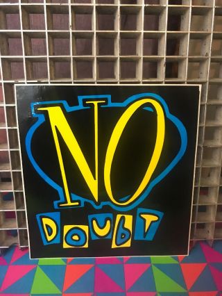 Vintage No Doubt Sticker•5 1/2”x 5 1/2” 1990 