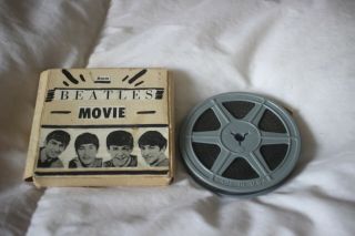 RARE The Beatles Vintage 8mm News reel Film Kennedy Airport 2/17/1964 2
