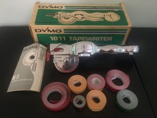 Vintage Dymo 1011 Tapewriter - Label Maker