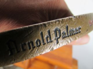Wilson ARNOLD PALMER Vintage Brass Putter Great Grip 3