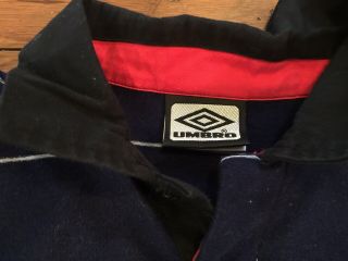 Vintage Umbro Manchester United Football Jersey Sharp Digital Men ' s Large £ 3