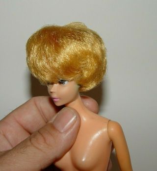 Estate Old Vintage 1966 Mattel Barbie Midge Blonde Bubble Cut Doll 34 4