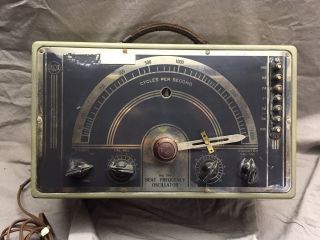 Vintage 1938 Antique Rca Beat Frequency Oscillator No 154