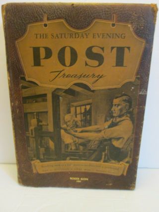 Vintage The Saturday Evening Post Treasury 1954 Simon & Schuster First Printing