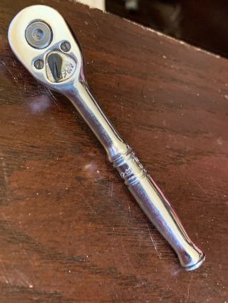Vintage Snap - On No.  Tm 70b 1/4 " Drive Ratchet In