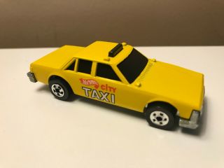 Hot Wheels Crack Ups Yellow Taxi Cab Vintage Fun Blackwall