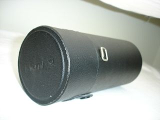 Mamiya Lens Case Large Size,  Vintage 7 1/2 X 3 1/4 " 002261