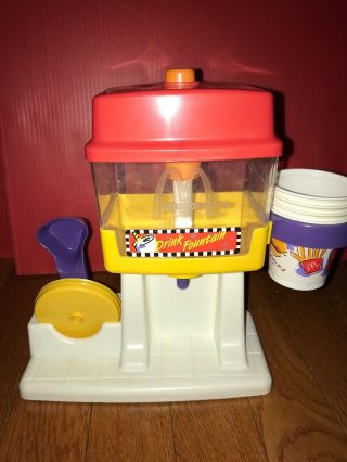 Mcdonalds Happy Meal Magic Snack Maker Drink Fountain Vintage
