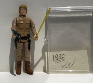 1980 Vintage Star Wars Luke Skywalker Bespin Action Figure Brown Hair