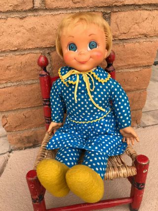 Vintage Mrs.  Beasley Doll 1968 By Mattel,  No Glasses