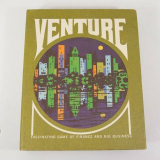 Vintage Venture Card Game of Finance and Big Business by 3M 1970 3