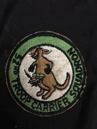 Vintage Us Air Force Usaf 52nd Troop Carrier Squadron Patch Military Uniform