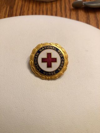 Vintage American National Red Cross Nurse Pin