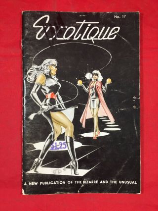 Vtg 1950’s Exotique Gene Bilbrew No.  17 Bettie Page Heels Nylons Risqué Pinups