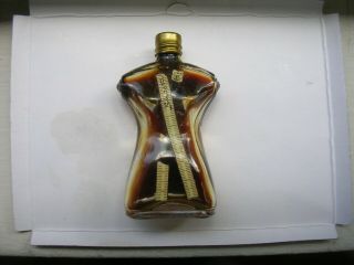 Vintage Schiaparelli Signed Mini Perfume Bottle " Shocking " Made In France