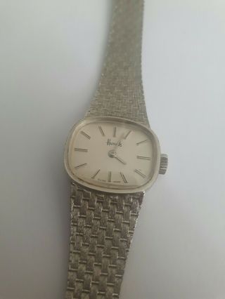 Ladies Vintage Harrods Swiss Made 17 Jewels Mechanical Wrist Watch.