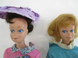 2x Vintage 1962 Midge Barbie Dolls Mattel Inc.  Japan 2