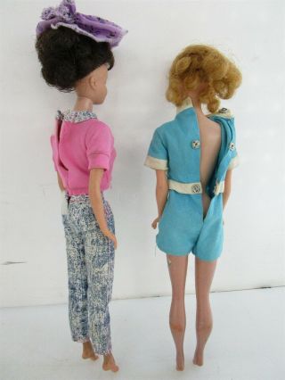 2x Vintage 1962 Midge Barbie Dolls Mattel Inc.  Japan 5