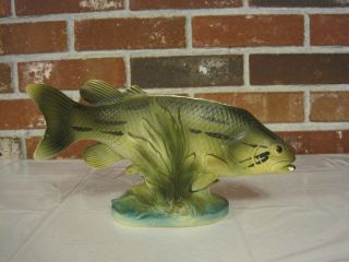 Vintage Parma By Aai Ceramic / Porcelain Fish Planter Figurine A274